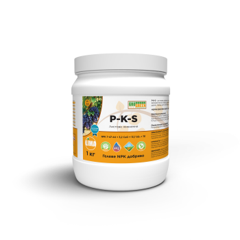 Гель P-K-S NPK 7.7-47.4-44.3+3,2CaO+13,7SO₃ 1кг